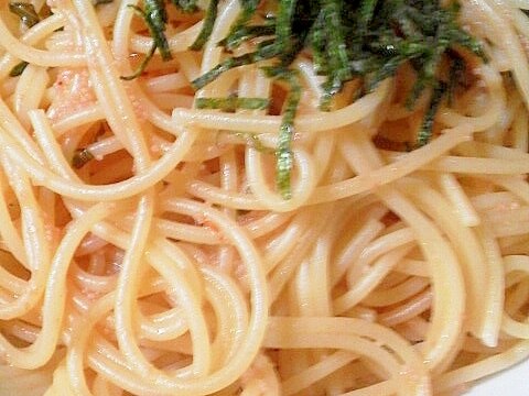 めんたいしそパスタ